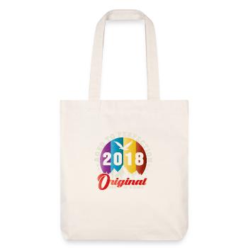 Perfection 2018 -6th Anniversary,Original - Stanley/Stella Heavyweight Recycled Tote Bag - natural white - Front