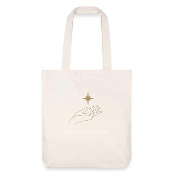 Visez les étoiles - Tote bag épais recyclé Stanley/Stella - blanc cassé - Devant