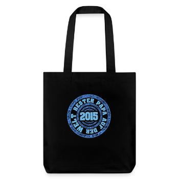 Bester 2015 - Stanley/Stella recycelter Heavyweight Stoffbeutel - Schwarz - Vorne