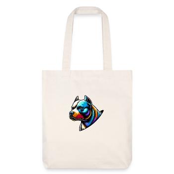 Bouledogue - Tote bag épais recyclé Stanley/Stella - blanc cassé - Devant