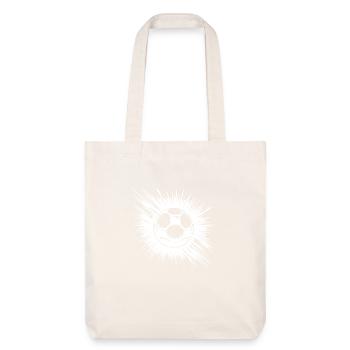 Tir flagrant Logo Icône Club de football - Tote bag épais recyclé Stanley/Stella - blanc cassé - Devant
