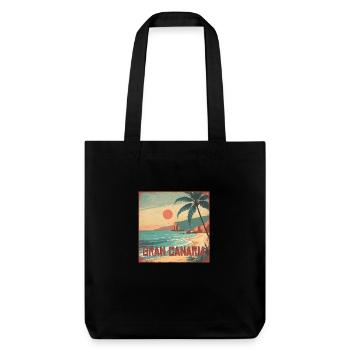 Gran Canaria - Tote bag épais recyclé Stanley/Stella - noir - Devant