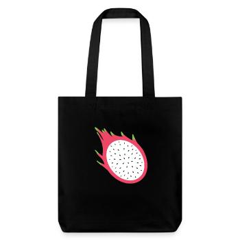 Fruit du dragon - Tote bag épais recyclé Stanley/Stella - noir - Devant