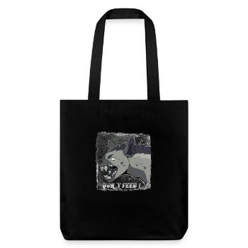 Hyena - Stanley/Stella Heavyweight Recycled Tote Bag - black - Front