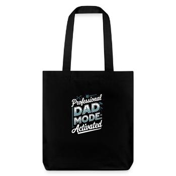 Mode papa professionnel : Activé - Tote bag épais recyclé Stanley/Stella - noir - Devant