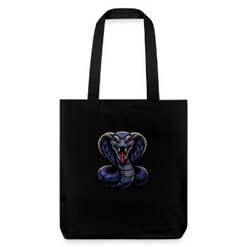 Cobra – Blaze Fury | Urban Zodiac Mascot - Stanley/Stella Heavyweight Recycled Tote Bag - black - Front