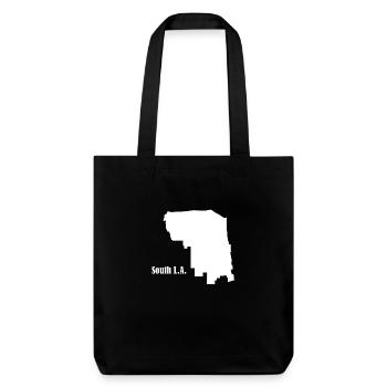 Sud de L.A. blanc - Tote bag épais recyclé Stanley/Stella - noir - Devant