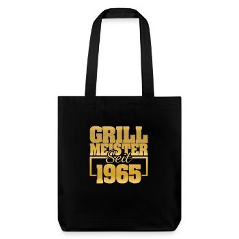 1965 - Stanley/Stella Heavyweight Recycled Tote Bag - black - Front