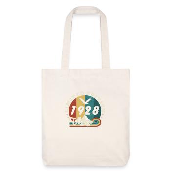 Vintage 1929 Retro - Best Seller - Stanley/Stella Heavyweight Recycled Tote Bag - natural white - Front