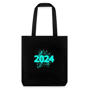 2024 - Stanley/Stella Heavyweight Recycled Tote Bag - black - Front