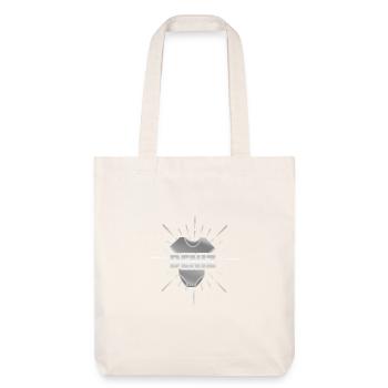 Naissance de Deniz - Tote bag épais recyclé Stanley/Stella - blanc cassé - Devant
