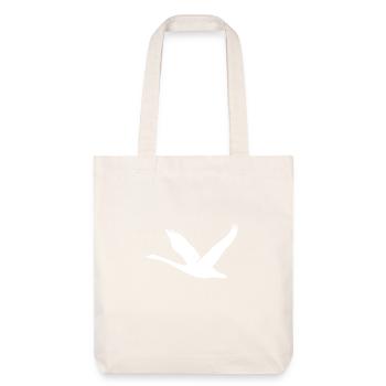 Cygne volant avec des ailes - Tote bag épais recyclé Stanley/Stella - blanc cassé - Devant