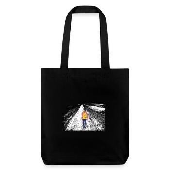 Fille seule - Tote bag épais recyclé Stanley/Stella - noir - Devant