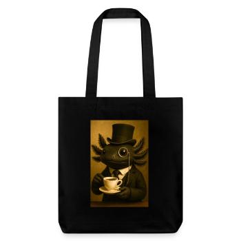 Sophisticated Axolotl Brew - Stanley/Stella Heavyweight Recycled Tote Bag - black - Front