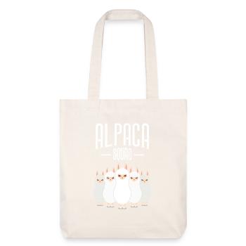 Alpaca Squad - Tote bag épais recyclé Stanley/Stella - blanc cassé - Devant
