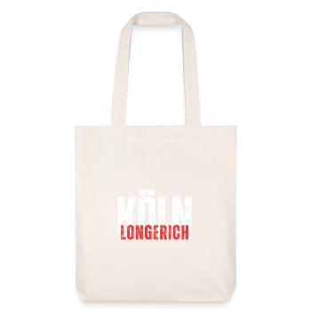 Longerich blanc rouge - Tote bag épais recyclé Stanley/Stella - blanc cassé - Devant