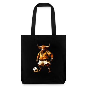 Bulls Football - Tote bag épais recyclé Stanley/Stella - noir - Devant