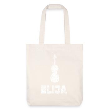Gift for Elijah - Stanley/Stella Heavyweight Recycled Tote Bag - natural white - Front