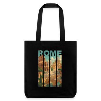 Chemise Skyline Rome - Tote bag épais recyclé Stanley/Stella - noir - Devant