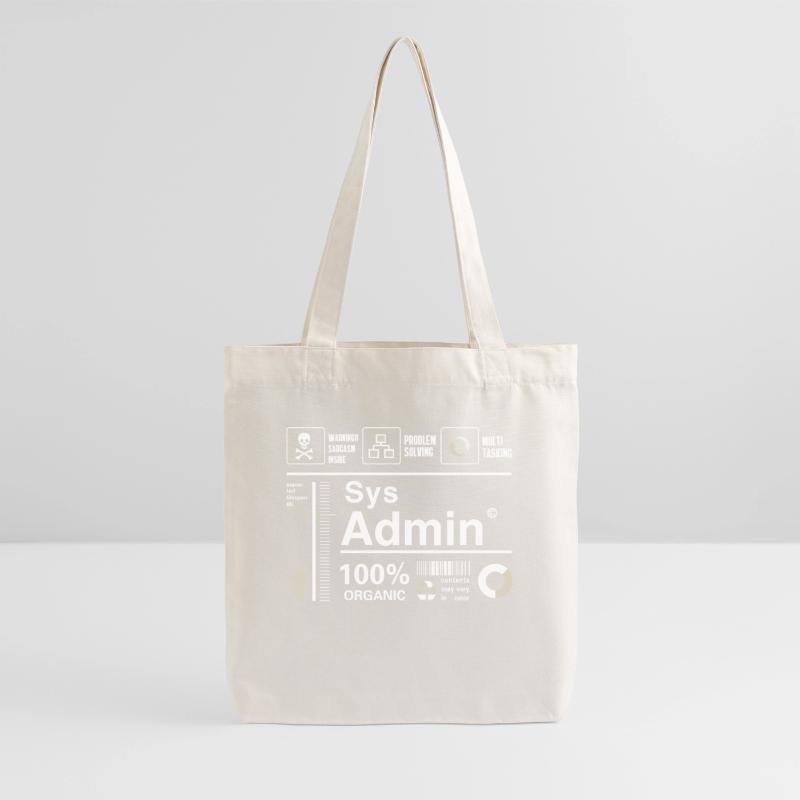 Sys admin programmier Ordinateur Nerd pc Platine cpu Tote bag épais recyclé Stanley/Stella