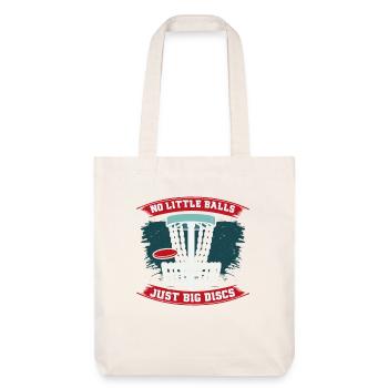 Disc Golf - Tote bag épais recyclé Stanley/Stella - blanc cassé - Devant