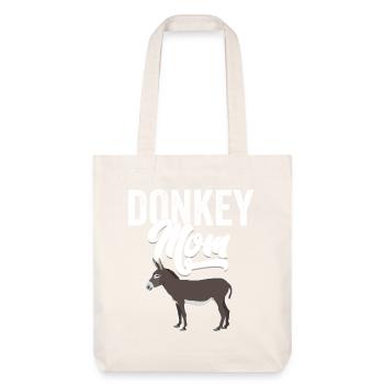 Donkey - Donkey Mom - Tote bag épais recyclé Stanley/Stella - blanc cassé - Devant