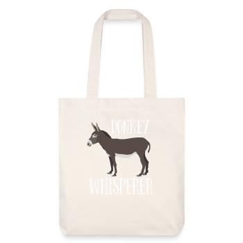 Donkey - Chuchoteur d’âne - Tote bag épais recyclé Stanley/Stella - blanc cassé - Devant