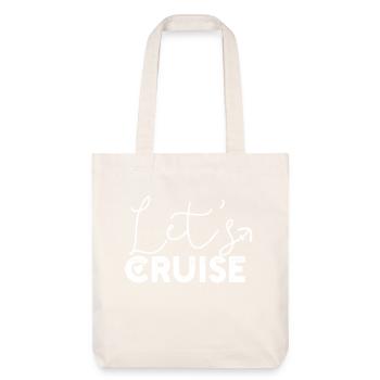 Bateau de croisière - Tote bag épais recyclé Stanley/Stella - blanc cassé - Devant