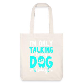 Dog Dog Owner - Stanley/Stella Heavyweight Recycled Tote Bag - natural white - Front