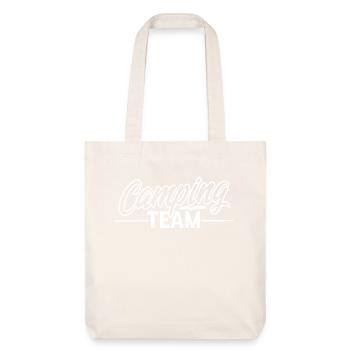 Équipe de camping - Tote bag épais recyclé Stanley/Stella - blanc cassé - Devant
