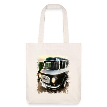 barkas | | rda | de transport Ostalgie - Tote bag épais recyclé Stanley/Stella - blanc cassé - Devant