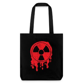 Radioactif - Tote bag épais recyclé Stanley/Stella - noir - Devant