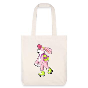 Patins à roulettes Rabbit - Tote bag épais recyclé Stanley/Stella - blanc cassé - Devant