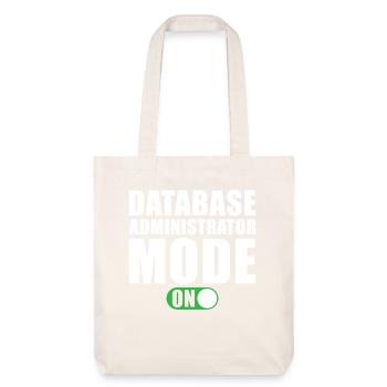 Mode Administrateur de base de données activé - Tote bag épais recyclé Stanley/Stella - blanc cassé - Devant