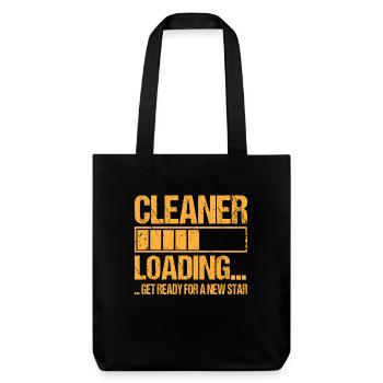 Formation de nettoyage - Tote bag épais recyclé Stanley/Stella - noir - Devant