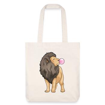 Gomme à mâcher Lion - Tote bag épais recyclé Stanley/Stella - blanc cassé - Devant