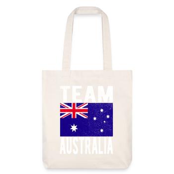 Drapeau de l’Australie - Tote bag épais recyclé Stanley/Stella - blanc cassé - Devant