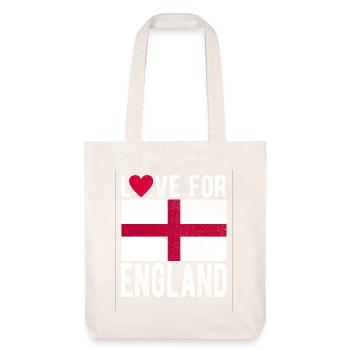 Angleterre Souvenir - Tote bag épais recyclé Stanley/Stella - blanc cassé - Devant