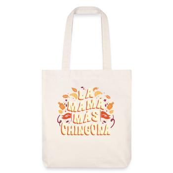 La Mama Mas Chingona Espagnol Fête des mères Hispanique - Tote bag épais recyclé Stanley/Stella - blanc cassé - Devant