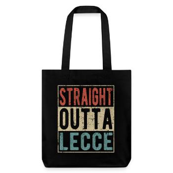 Tout droit sorti de Lecce - Tote bag épais recyclé Stanley/Stella - noir - Devant