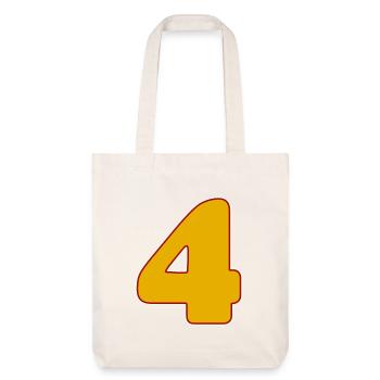 4 - Quatre - Tote bag épais recyclé Stanley/Stella - blanc cassé - Devant