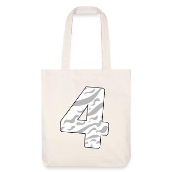 4 - Quatre - Tote bag épais recyclé Stanley/Stella - blanc cassé - Devant
