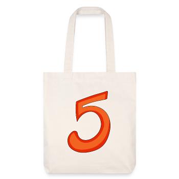 5 - Stanley/Stella Heavyweight Recycled Tote Bag - natural white - Front