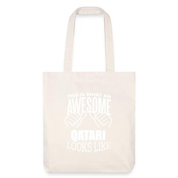 Qatar - Tote bag épais recyclé Stanley/Stella - blanc cassé - Devant