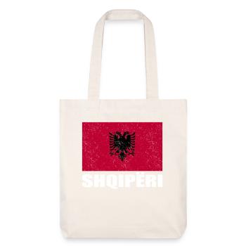 Vatican City Flag Vintage - Stanley/Stella Heavyweight Recycled Tote Bag - natural white - Front