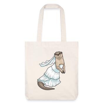 Robe de mariée Otter Bridal Wedding - Tote bag épais recyclé Stanley/Stella - blanc cassé - Devant