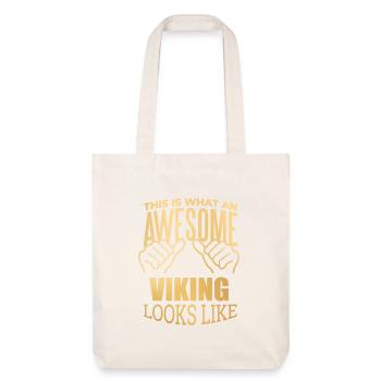 Viking - Tote bag épais recyclé Stanley/Stella - blanc cassé - Devant