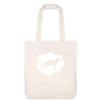 Chien de berger - Tote bag épais recyclé Stanley/Stella - blanc cassé - Devant