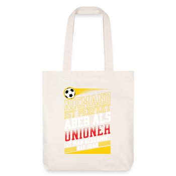Nobody is perfect, but as a Unioner he is close - Stanley/Stella Heavyweight Recycled Tote Bag - natural white - Front