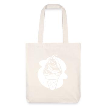 Cream Drawing - Stanley/Stella Heavyweight Recycled Tote Bag - natural white - Front
